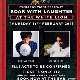 roar with laughter leicester whissendine white lion inn